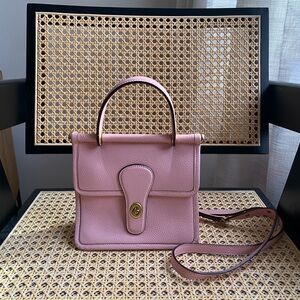 Coach Willis Top Handle Crossbody Bag, Pink